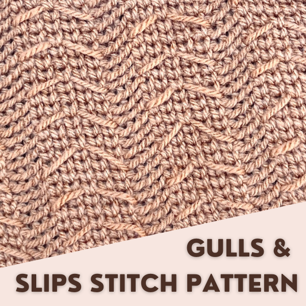 gulls and slips crochet stitch pattern